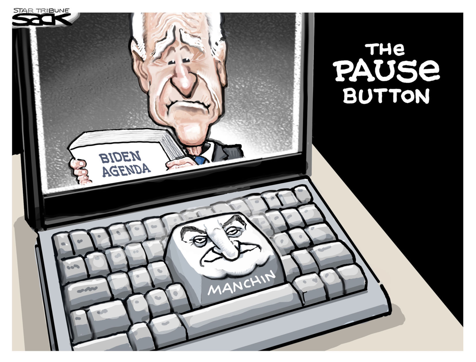 Pause button